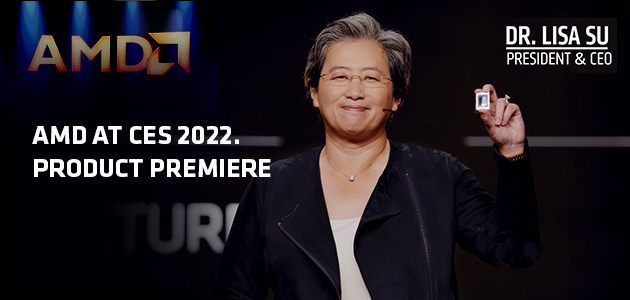 CES 2022:  AMD President and CEO Lisa Su Showcases the Latest High-Performance Computing Technologies