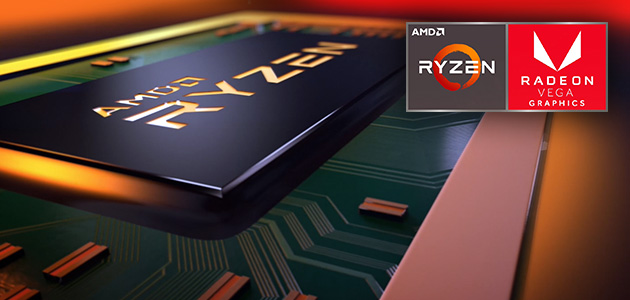 AMD Ryzen™ desktop processors with Radeon™ Vega Graphics